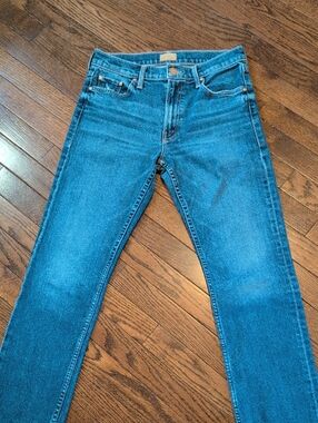 Mother Denim The Mid-rise Rider Ankle Fray 27